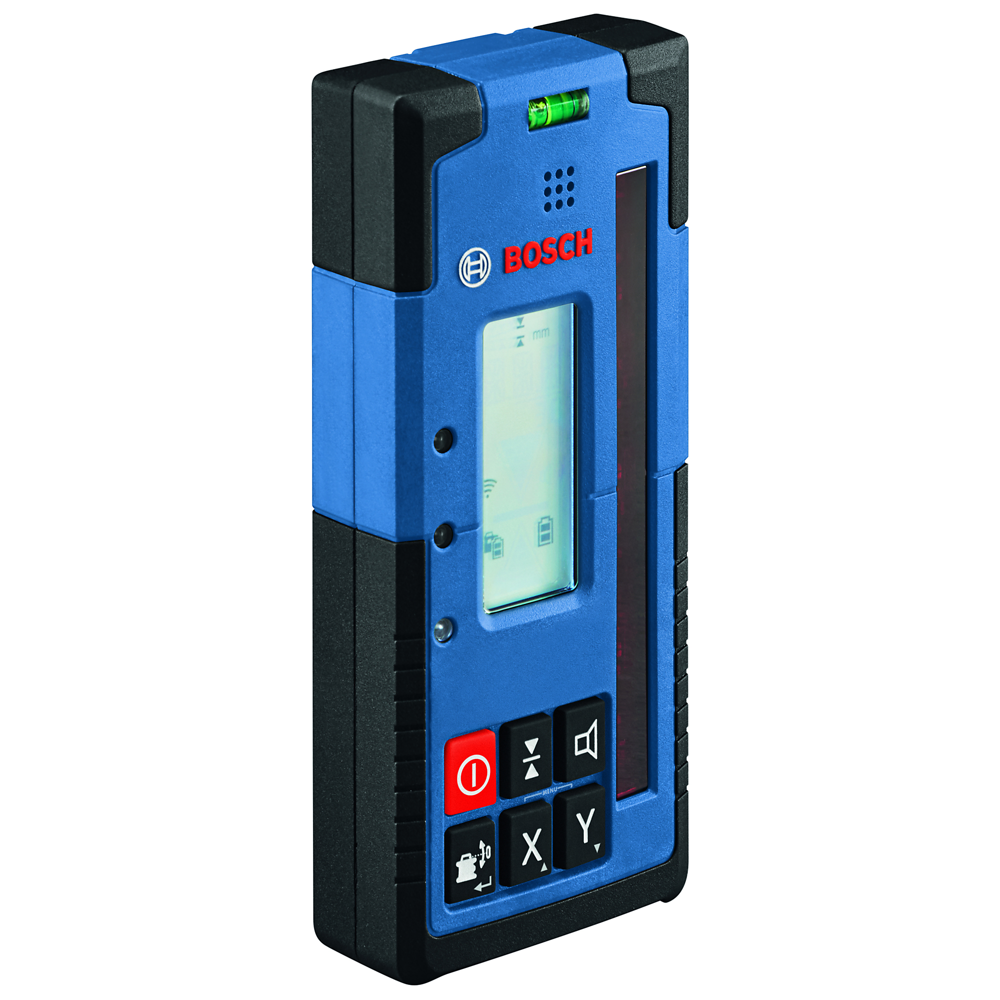 Bosch LR40 Red-Beam Rotary Laser Receiver — 2000ft. Range, Dual-Sided Backlit LCD, Model# LR40